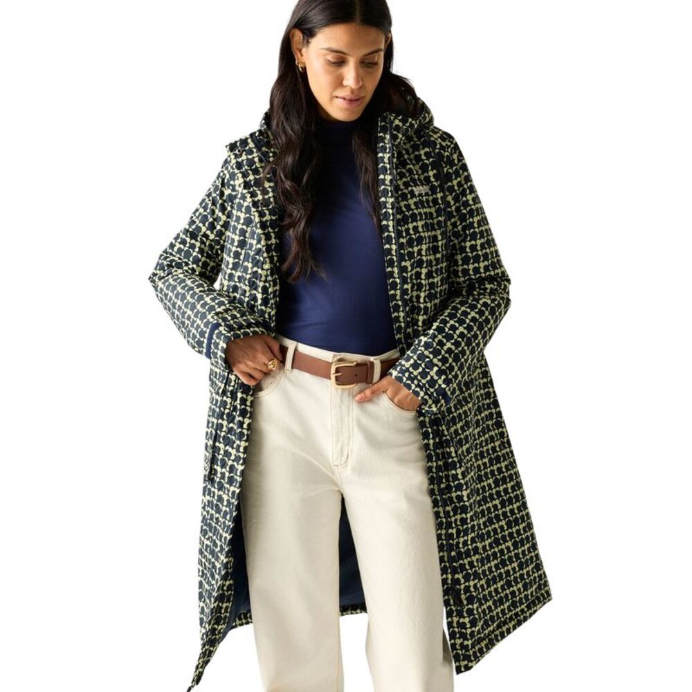 Regatta Womens/Ladies Orla Eclipse Long Length Waterproof Jacket / Navy